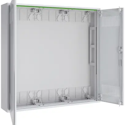 Scatola vuota AP Pragma c.porta fessura bianco 3 campi 5 fili 800×800×160mm 