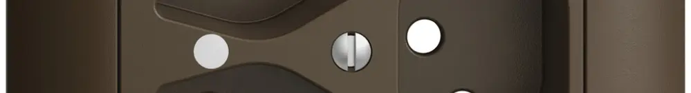 Kit frontal ENC EDIZIOdue coffee 88×88mm 3×T13, lentille, 