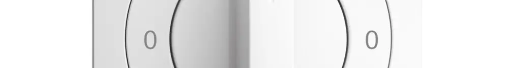 Interrupteur rotatif ENC 0-Manuale-0-Aut EDIZIOdue 2/1P blanc 