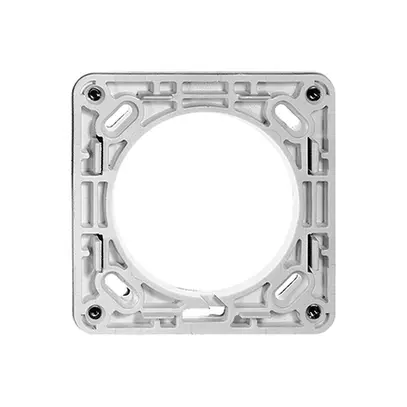 Placca di montaggio FH NUP 1×1 grigio chiaro 