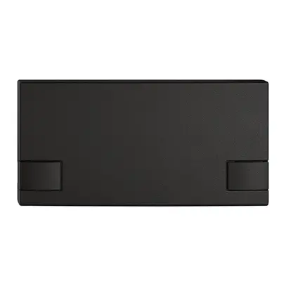 Pulsante 1/2 EDIZIO.liv KNX e UNI con SNAPFIX® senza LED comando a 2 tasti ne 