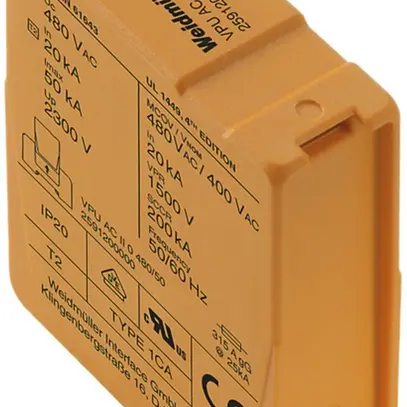 Parafoudre de rechange Weidmüller VPU AC II 0 480/50 