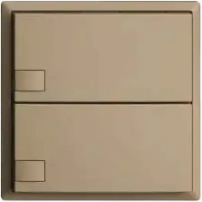 Pulsante KNX RGB EDUE, 250mW, s.LED, 2×pulsante, com.1×tasto, sa 