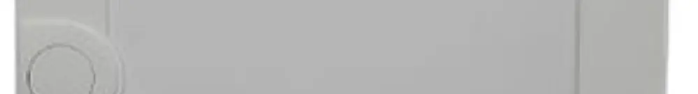 Porta con fessure Hager volta WLAN INC 4-file 288×695.5×15mm bianco 