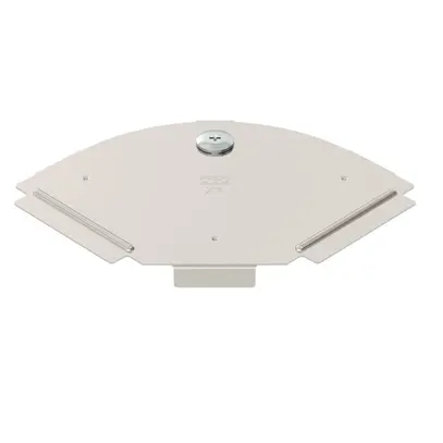 Deckel BET RBD 90° 100×157mm Edelstahl A2 blank 