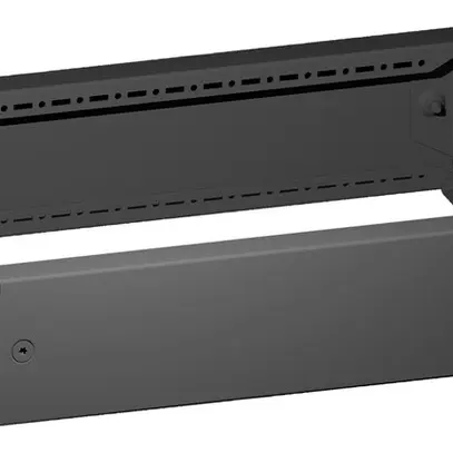 Cache-socle Rittal VX 8660.002 600×100×29mm face/revers acier noir 2pcs 