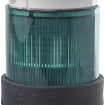 Elemento luminoso per LED 24V verde 