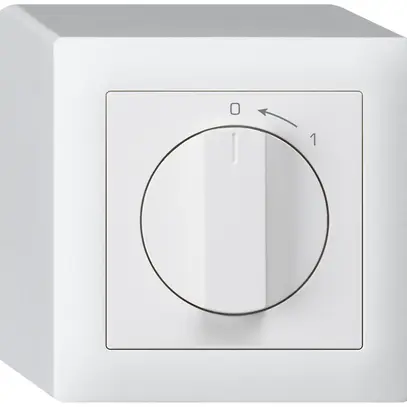 Contact pivotant AP 0<-1/1L blanc kallysto avec manette 