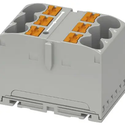 Blocco di distribuzione PX PTFIX 6X10/S GY 