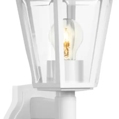 Applique Steinel L 15 PIR E27 60W IP44, blanc 