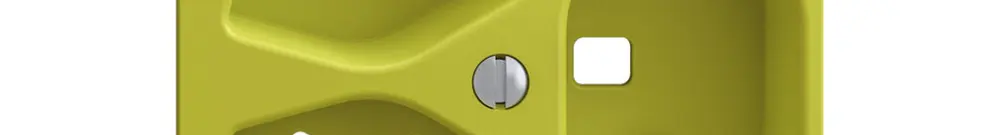 Kit montaggio Feller EDIZIOdue, per presa 3×T23 1×separato, lemon 
