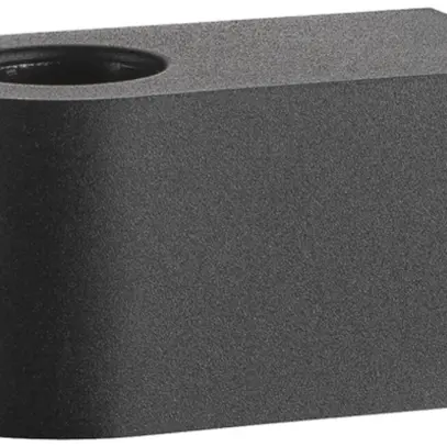 Applique SLV FITU CUBE E27 20W 125×70×65mm nero 
