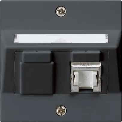 Presa INC kallysto A cat.6 1RJ45/s antracite 