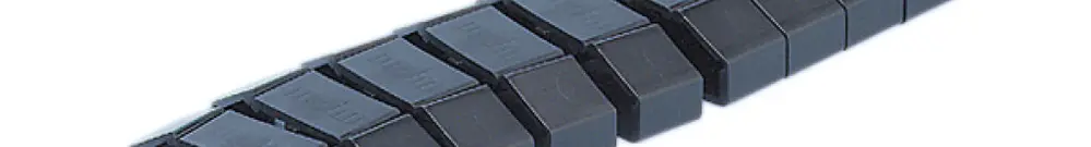 Canale di cavo R&M flessibile 1m, grigio scuro 