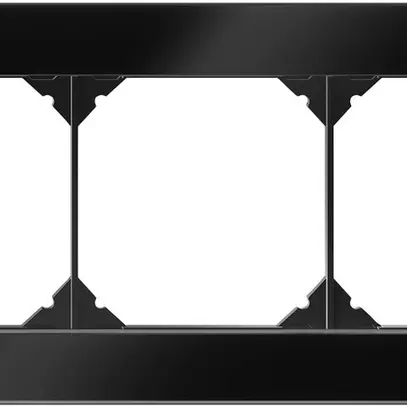 Intestazione INC EDIZIO.liv prestige SNAPFIX® 1×3 94×214mm vetro nero 
