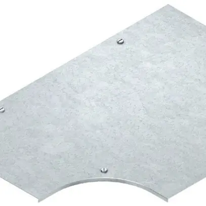 Coperchio Niedax p.pezzo a T p.KR l=604mm c.sistema d.chiusura, acciaio zincato 