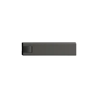 Touche 1/4 KNX/électron.s.LED EDIZIOdue commande simple noir 