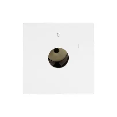 Interruttore a chiave EDIZIO.liv per KABA 1514 c.cont.sep.3P 0-1 p=87mm bi 