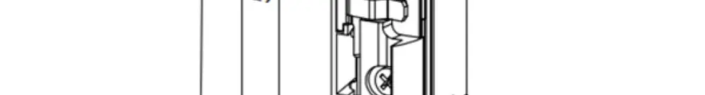 Türöffner BSW B3001--K, 10…24VUC, stromlos geschlossen, Radiusfalle 