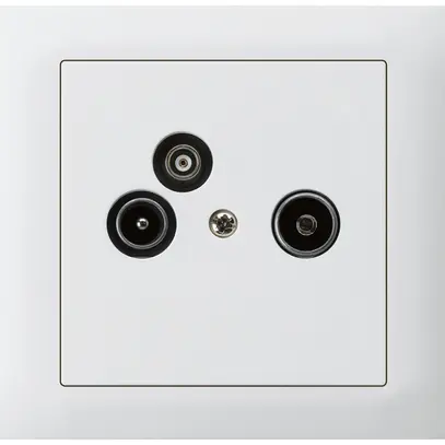 Presa antenna INS TV-R-dati kallysto 19dB bianco 