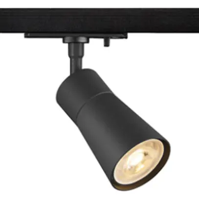 Spot SLV PURI 2.0 Cone GU10 1×6W VAR AD1PH Ø55mm noir 