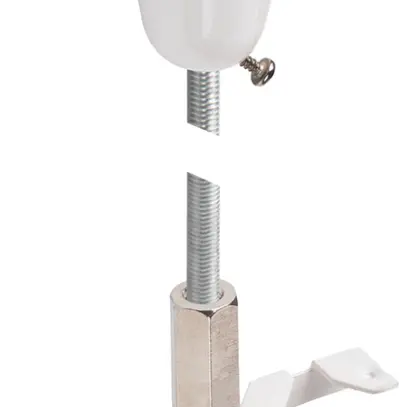 Sospensione ad asta SLV 48V TRACK acciaio bianco 