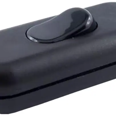 Interruttore di cordone Elektrogros per cavo piatto, nero 