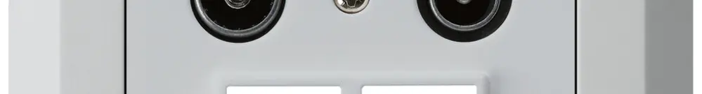 Presa antenna INC R/TV/SAT HMS kallysto.line grigio chiaro 