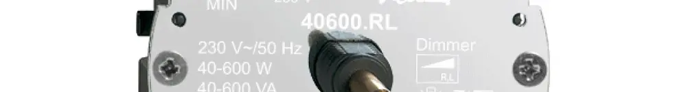 Inserto regolatore FH 40…600W ritardo di fase ascendente 
