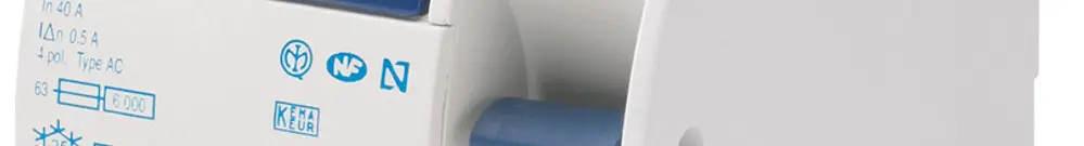 Interruttore differenziale Gewiss 90 RCD 4P 400V 40A 0.3A A 3UM 