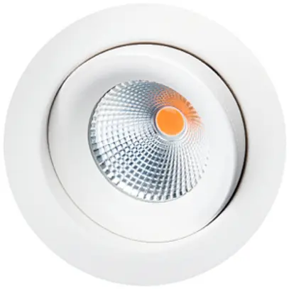 LED-Downlight SG Junistar Eco Isosafe 7W 590lm 930 IP20/IP44 42° DIM Ø90 ws 8Stk 