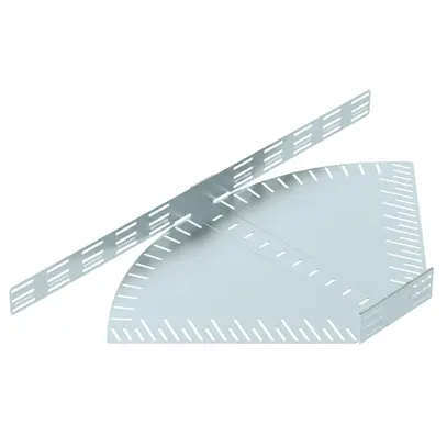 Bogen BET RB W verstellbar 85×600mm Stahl bandverzinkt 
