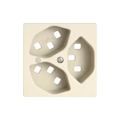Kit de montage EDIZIO.liv SNAPFIX® pour 3×T23 avec lentille frontale cr 