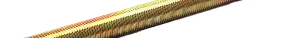 Tube fileté Elektrogros M10×145mm acier zingué par électrolyse 