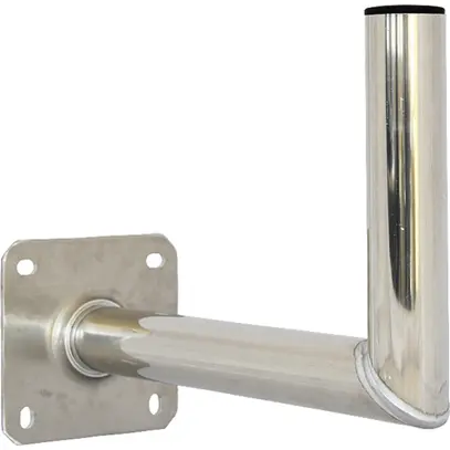 Support d'antenne WiSi support mural Ø50×400mm aluminium 