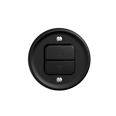 Kit frontal ENC STANDARDdue Q noir pour poussoir & interrupt.stores 