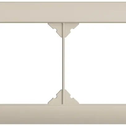 UP-Kopfzeile EDIZIOdue 1×2 crema 