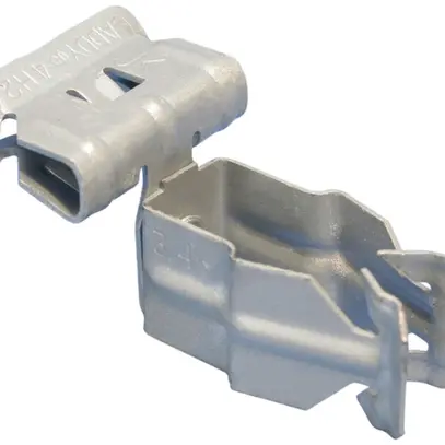 Crampon Caddy H-PSM pour tube Ø 18…22mm rebord 2…3mm, acier à ressort ARMOUR 
