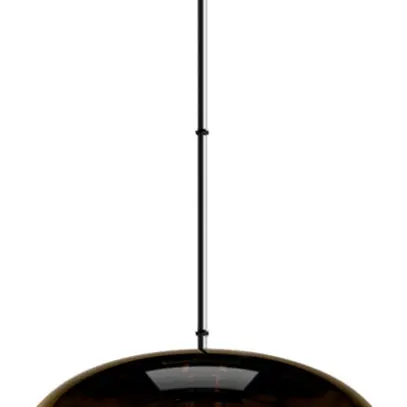 Lampada sospesa SLV ANTILO CONVEX E27 1×0…40W Ø400mm oro 
