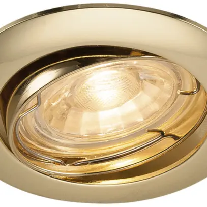 Plafonnier INC SLV PIKA QPAR51, GU10 orientable IP20 laiton 