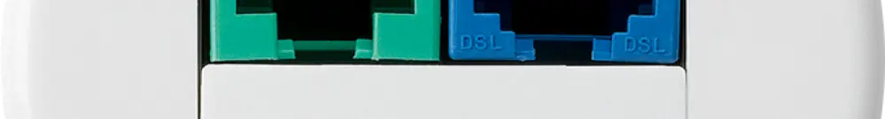 Inserto per scatola INC DSL basico 2×RJ45 bianco 