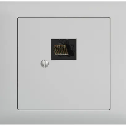 Boîte INC 1×RJ45/u 8P EDIZIOdue gris clair R&M swissline 