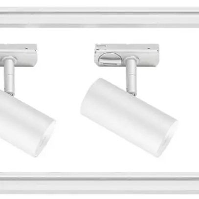 Kit d'éclairage LED SLV NOBLO SPOT, rail conducteur 1-phase, 3×spot 2700K, blanc 