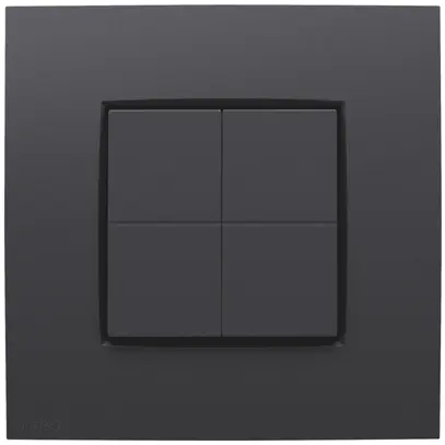 AP-Tastdimmer Niko mit Bluetooth anthrazit 