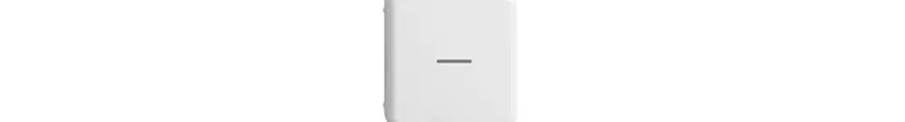 UP-Taste 1/4 Sdue Wiser Symbol - (Minus) weiss 