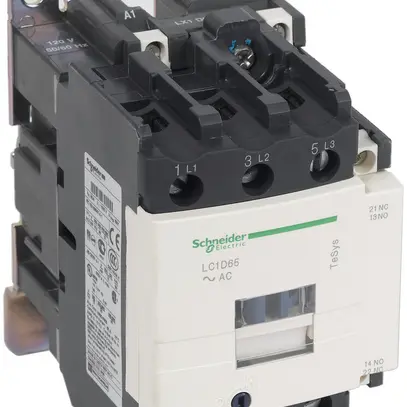 Contacteur Schneider Electric LC1D65E7 48V/50/60Hz 1F+1cont.65A TeSys 