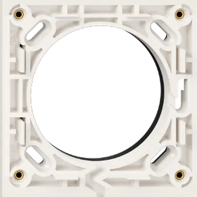 Intestazione NUP Feller NEVO, 3×1, per apparecchi N.CO, bianco 