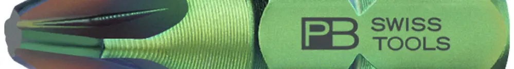 Inserto per vite a croce PB C6-192 Pozidriv PZ1×25mm C 6.3 (1/4") 