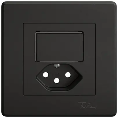 Kit de montage ENC EDIZIO.liv SNAPFIX® p.combi.T13 a.1 bouton a.lentille lat.no 