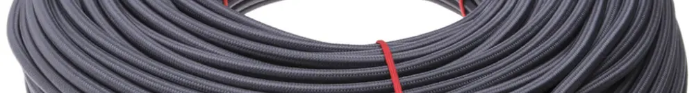 Cavo H05VV-F tessile 3×1mm² antracite 100m 